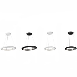 Colgante led Ecliptic negro Philips